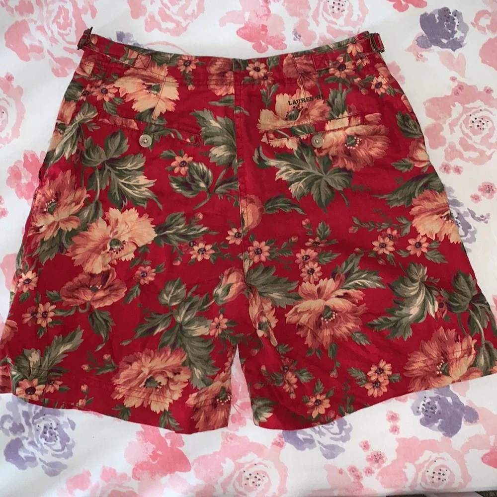 Ralph Lauren coastal grandma shorts 4 Linen - Picture 3 of 4